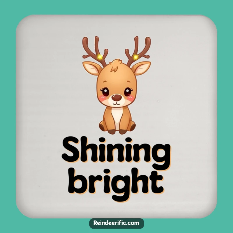 Funny Fairy Light Coaster Set: Magical Protection, Awesome Funny Gift!